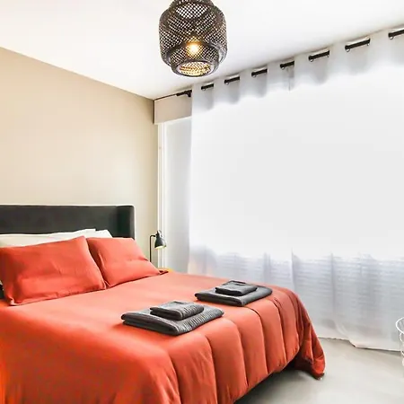 Homey Concorde - New / Free Parking / En Face Du Parc D'annemasse / A 1 Min Du Tram / Grand / Proche Geneve Apartment