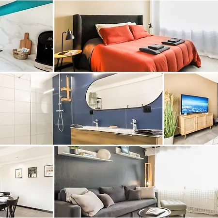 Homey Concorde - New / Free Parking / En Face Du Parc D'annemasse / A 1 Min Du Tram / Grand / Proche Geneve * Annemasse