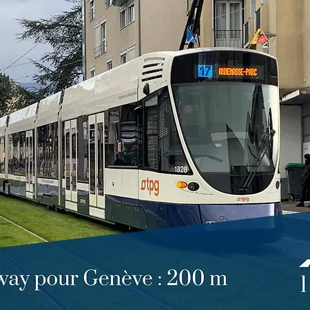 Homey Concorde - New / Free Parking / En Face Du Parc D'annemasse / A 1 Min Du Tram / Grand / Proche Geneve Apartment Annemasse